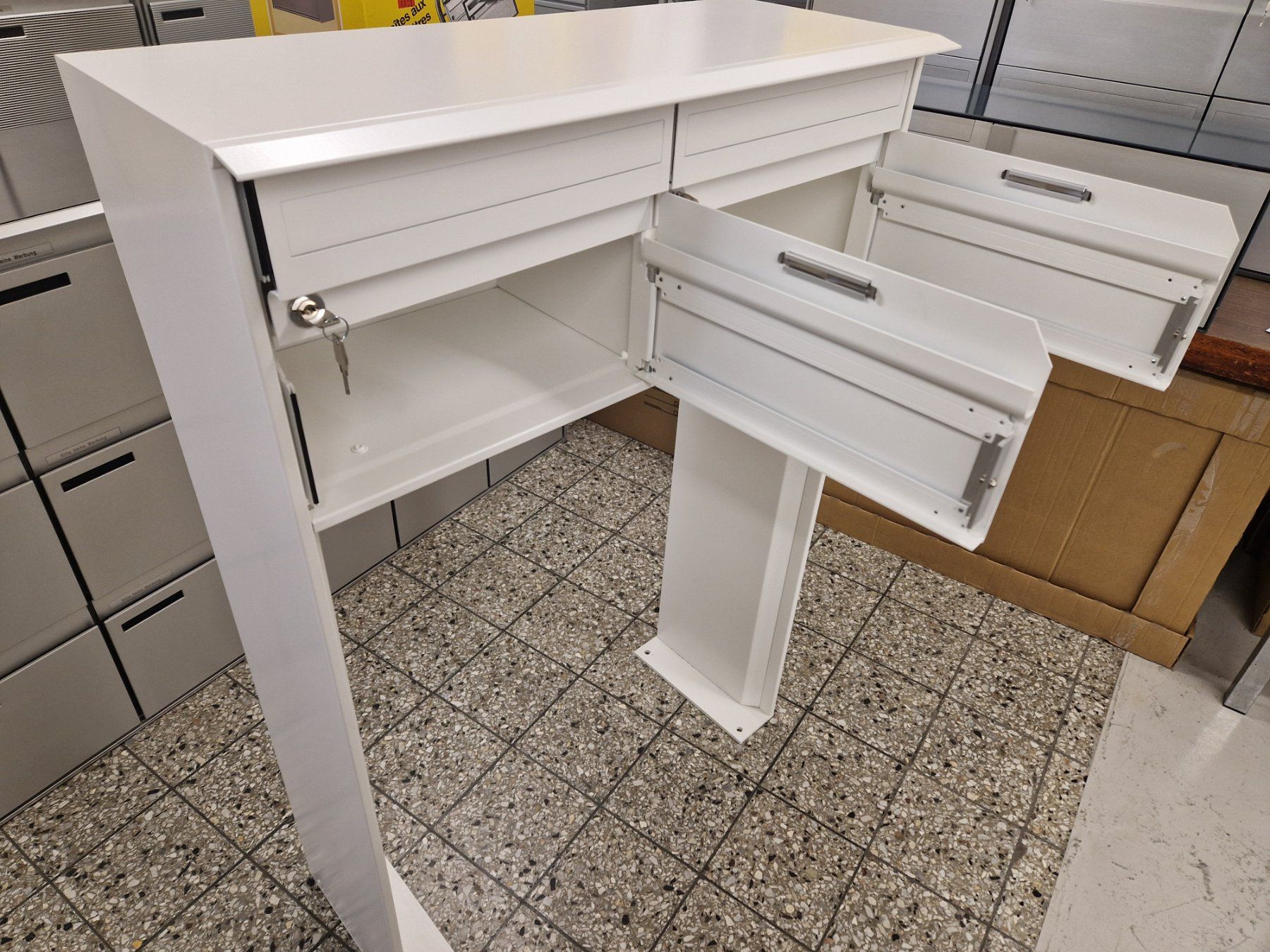 Sonstiges für Haushalt & Wohnen: Standbriefkasten ( Huber ) – Neu (gemäss Beschreibung) aus Wiler b.Utzenstorf von bamaa-shop 4