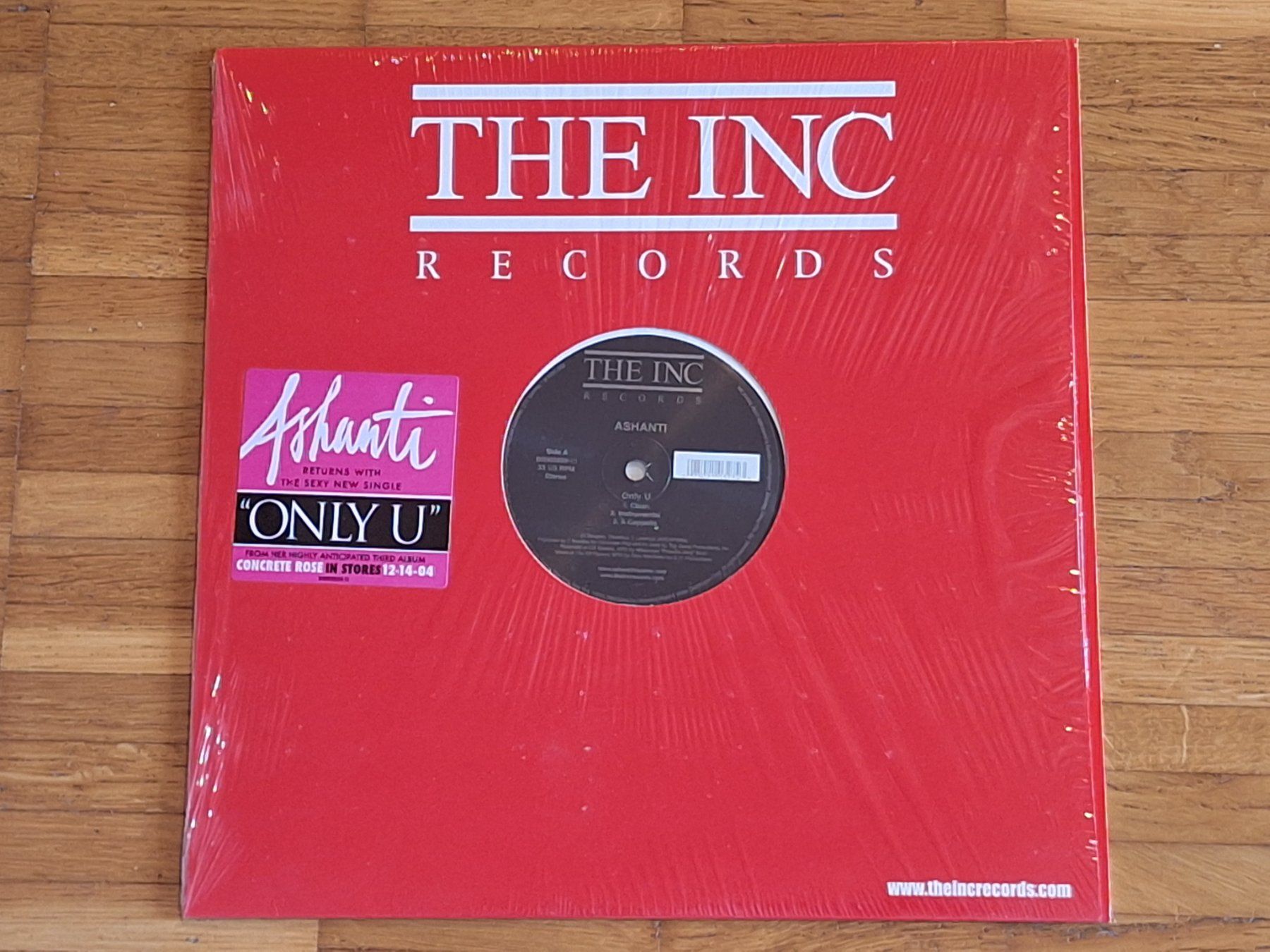 Vinyles: Ashanti, Only U - 12" Maxi USA 2004 – Neuf (Voir description) à Oberentfelden par Musicud