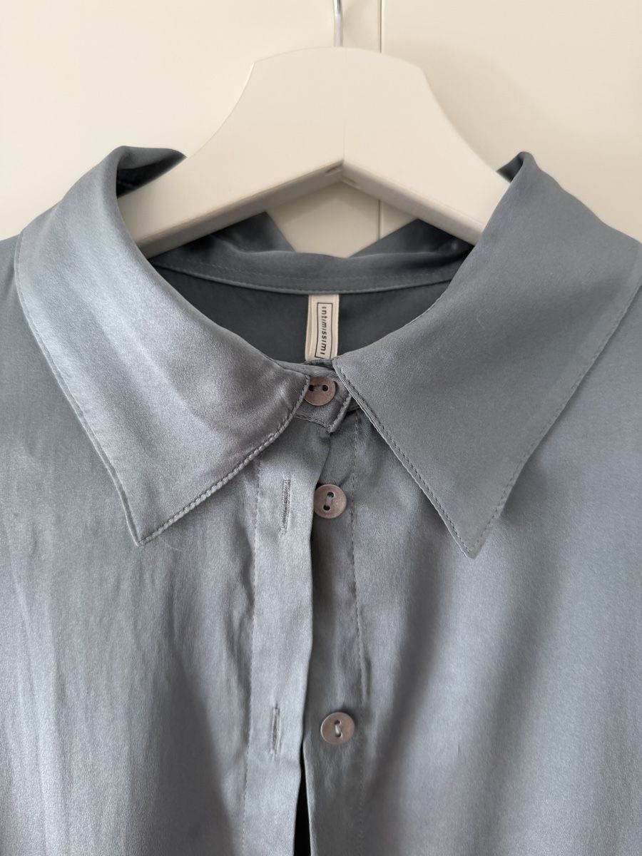 Camicette: Silk blue blouse shirt – Nuovo (secondo la descrizione) da Uster venduto da Monika_OB 3