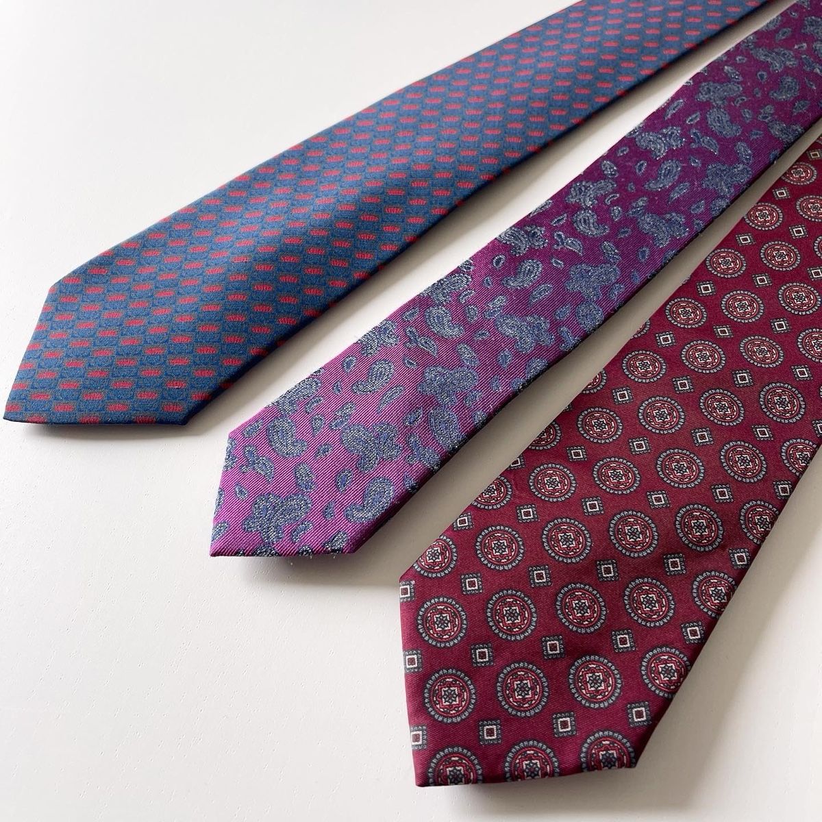 Cravatte: SET OF SILK TIES  – Nuovo (secondo la descrizione) da Emmen venduto da Avviivva_Com2023