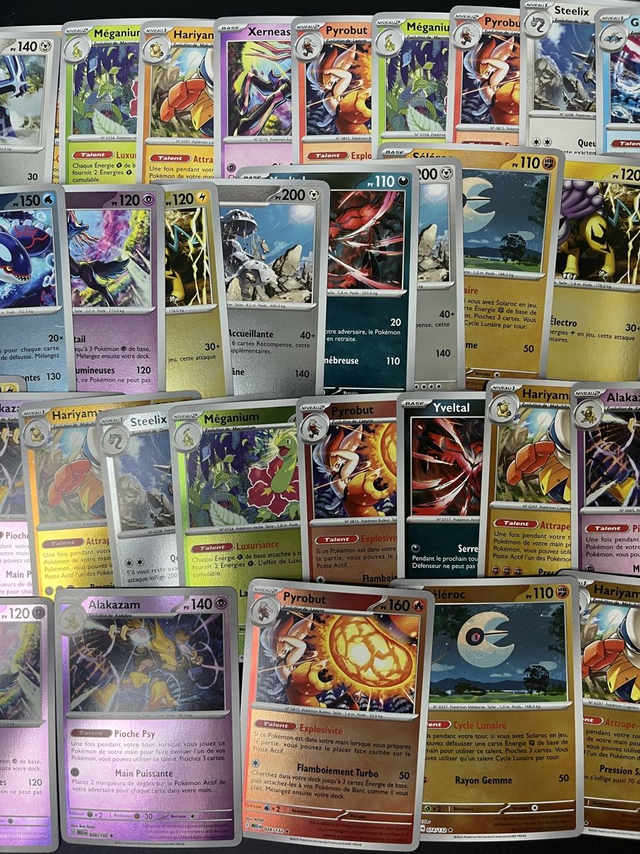 Pokémon Sammelbilder & Trading cards: 44 cartes Pokémon Rare Reverse ME Mega Evolution FR  – Neu (gemäss Beschreibung) aus Les Avanchets von lunedeneige.shop 2