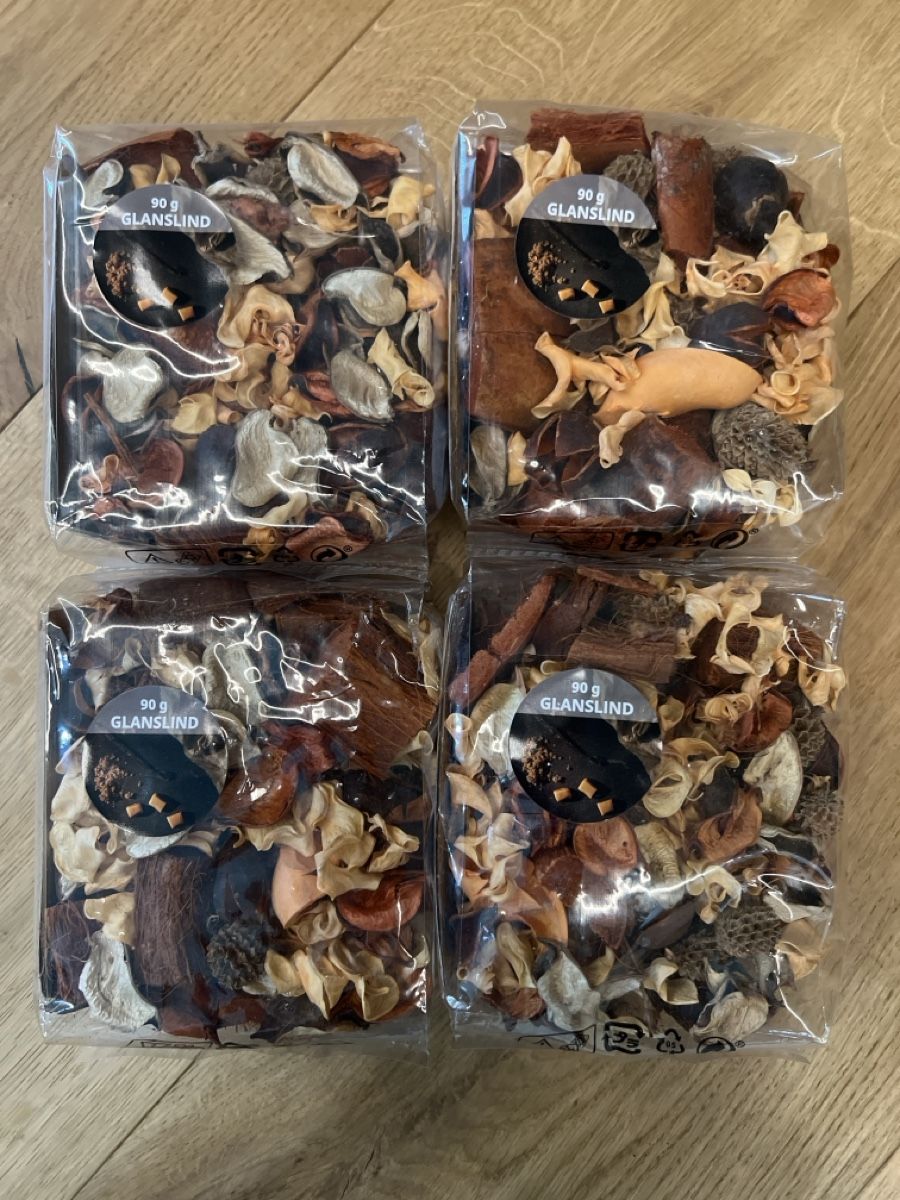 Ikea Toutes les décorations: Potpourri IKEA 4 x GLANSLIND – Neuf avec emballage d'origine à St. Antoni par naefp