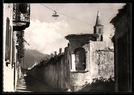 AK Ascona /Lago Maggiore, Via al Collegio