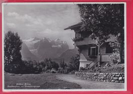 GOLDERN-BRÜNIG, HASLIBERGHAUS MIT WETTERHORNGRUPPE, 1937