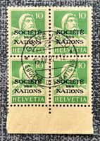 Vierererblock von SOCIÉTÉ DES NATIONS GENEVE