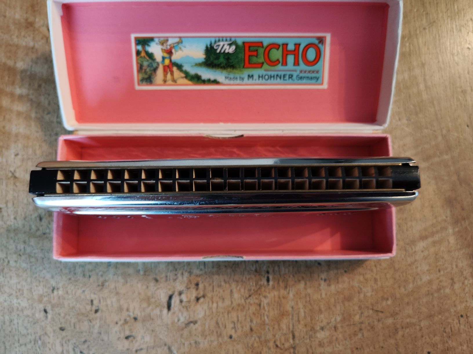 Hohner Strumenti musicali: Mundharmonika M. Hohner The Echo Harp – Usato da Zeglingen venduto da Vanillacoke 5