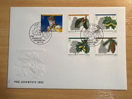 Pro Juventute Briefmarke 1992 - Ausgabe vom 24.11.92