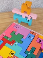 🩷 Wunderschönes Vintage Holzpuzzle Made in Denmark 