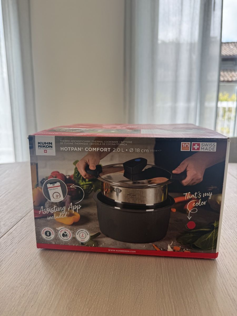 Kuhn Padelle: Kuhn Rikon HOTPAN Comfort 2.0 L – Nuovo e nell'imballaggio originale da Zürich venduto da sany07