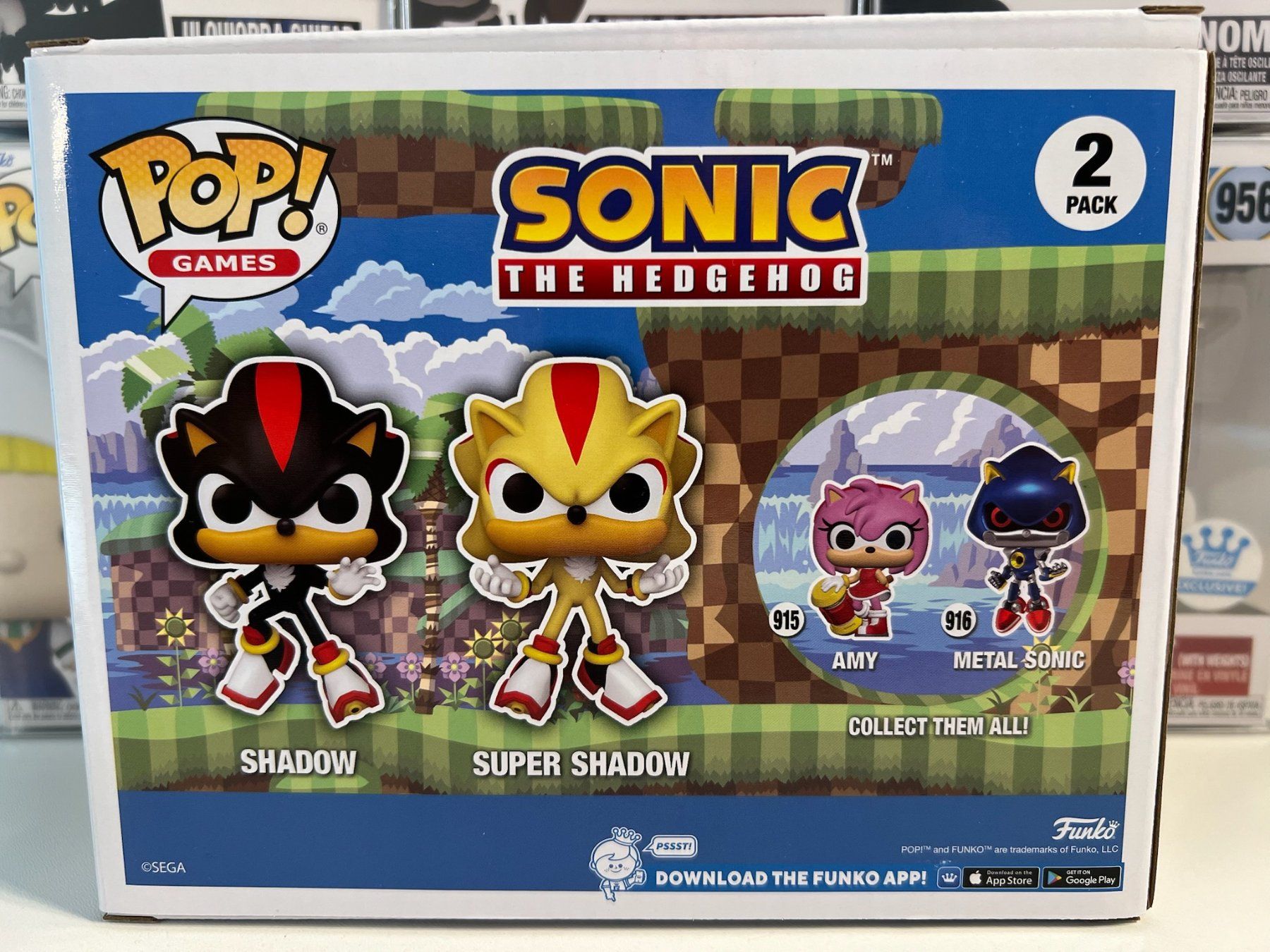 Funko Statuette: Funko POP! Games Sonic the Hedgehog Shadow & Super Shadow – Nuovo e nell'imballaggio originale da Le Mouret venduto da perfectbijou 2