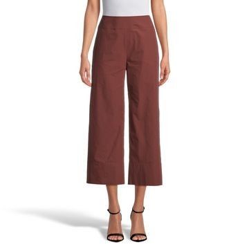 LA FEE MARABOUTEE - Pantalon casual été T38 brique