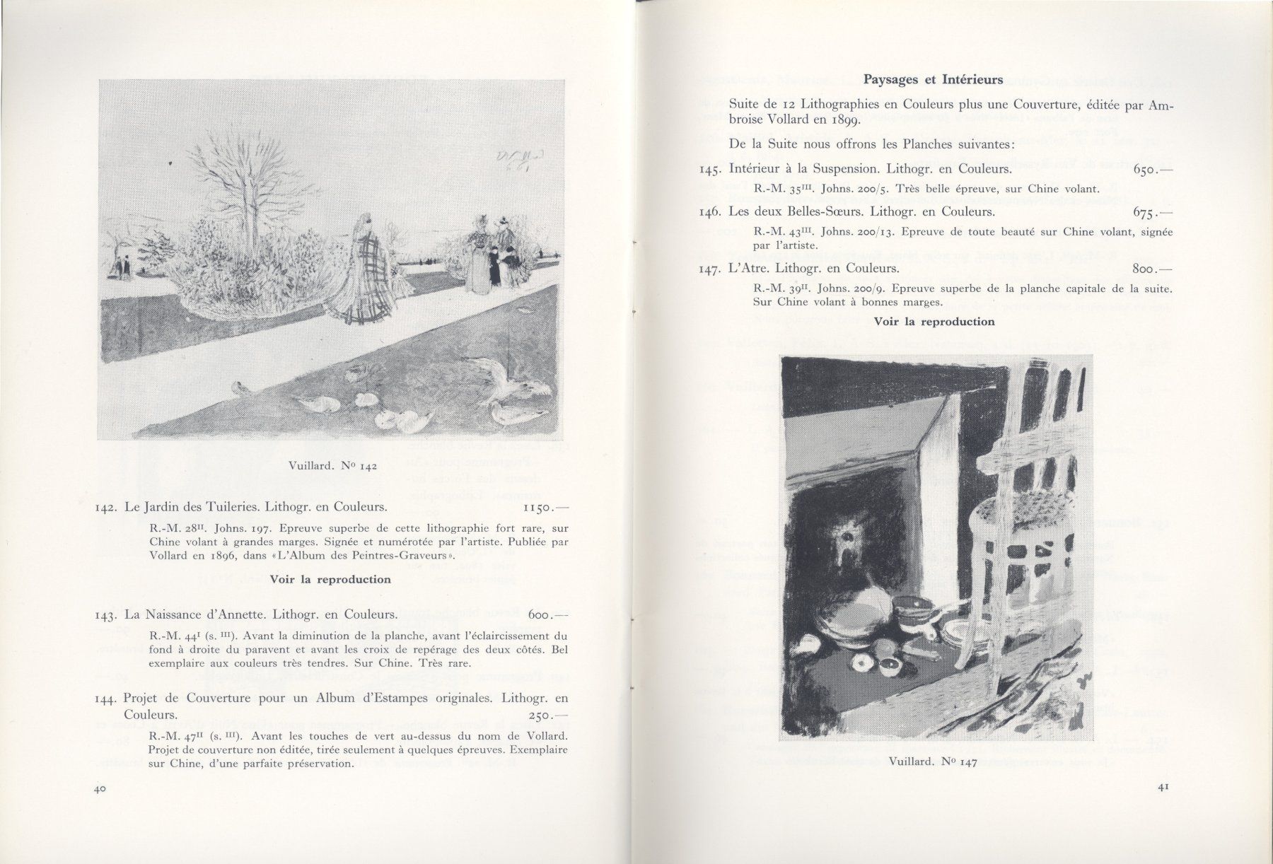 Riviste & Magazine: Les peintres de la "REVUE BLANCHE"... – Usato da Biel/Bienne venduto da 07helios032 6