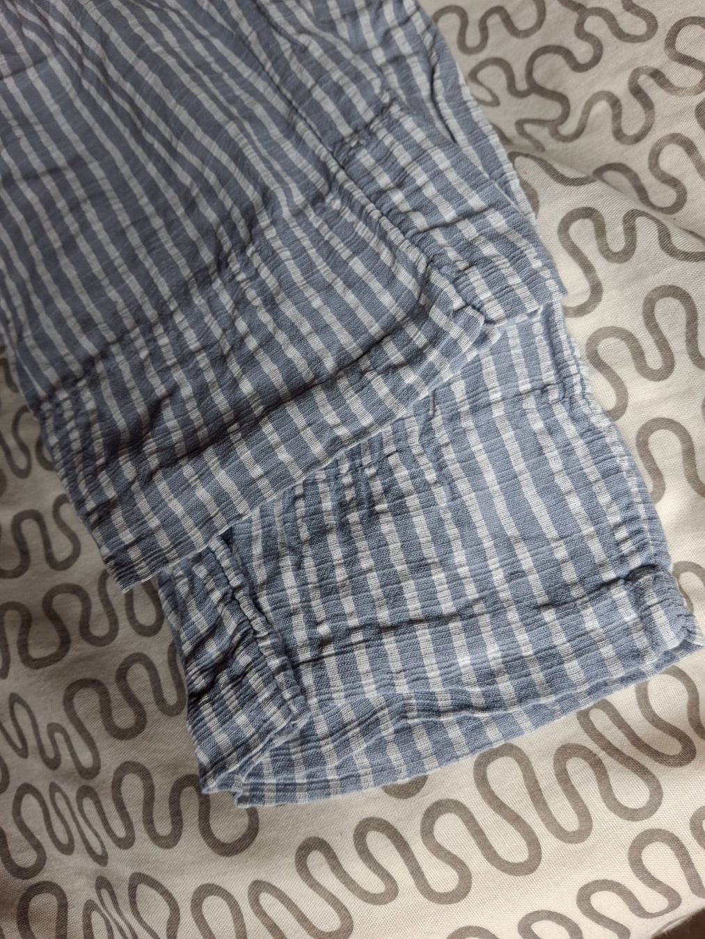 Hosen: Pantalon taille élastique S-M 80% coton- 20% lin – Gebraucht aus Villiers von san_jn5w 1