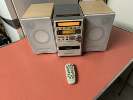 Philips MC-222 Micro System mit Lautsprechern guter Zustand