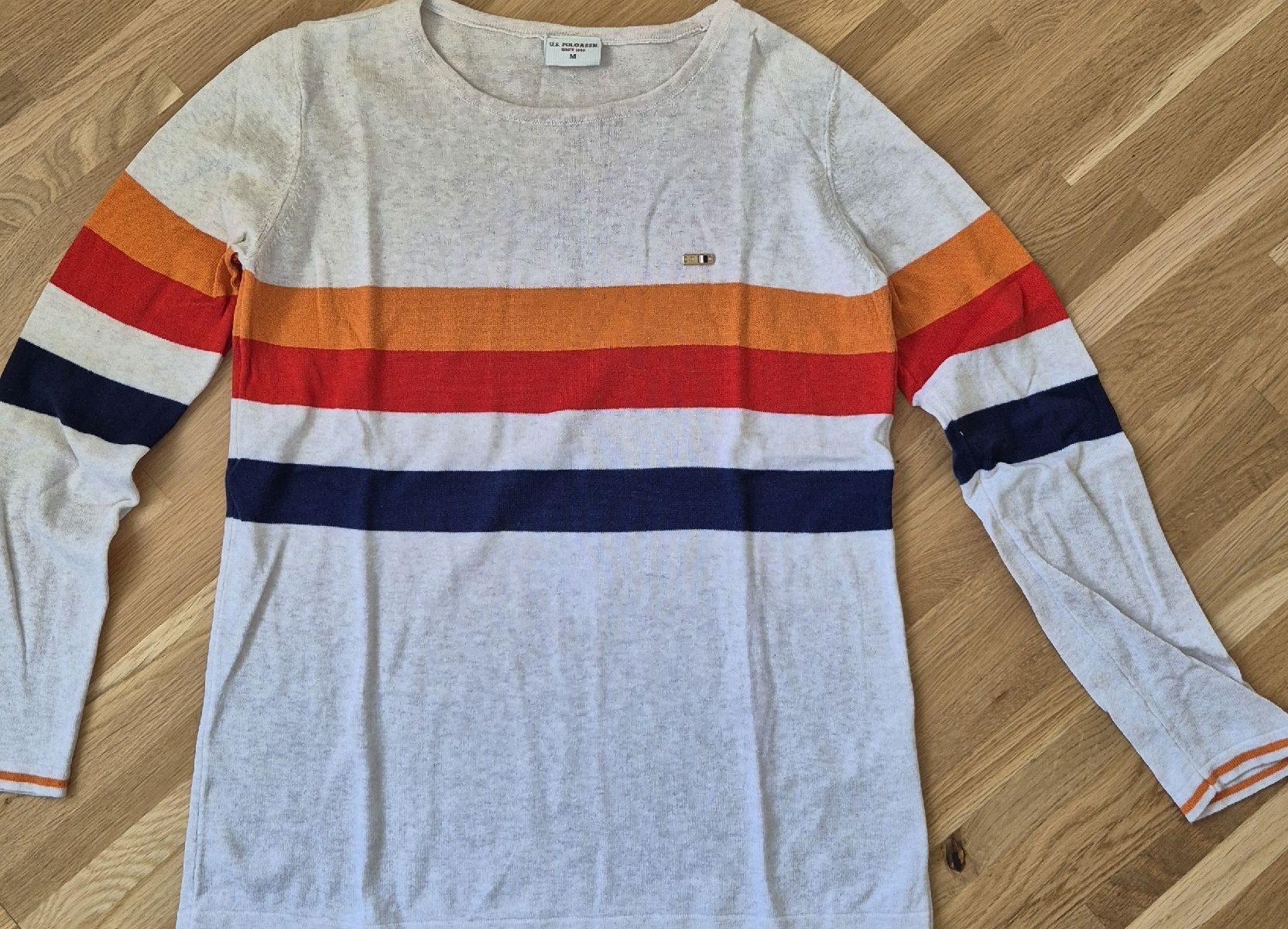 US Polo Maglioni & Felpe: Pull manches longues U.S. Polo rayé, taille S – Nuovo (secondo la descrizione) da Neuchâtel venduto da Cor4