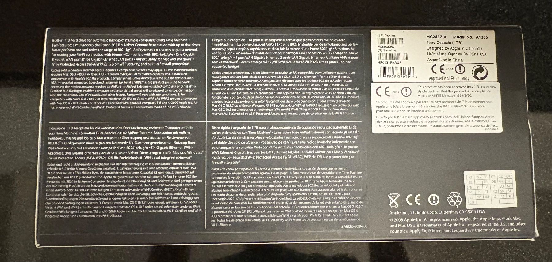 Apple Harddisks: Apple Time Capsule 1TB – Neu und originalverpackt aus Fribourg von DanielPascal 2