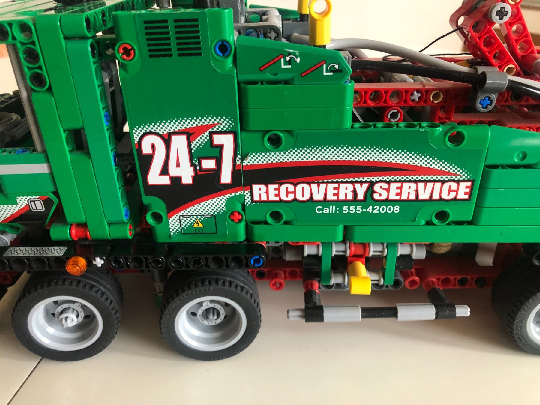 Lego Giocattoli: Lego Technik Abschlepptruck – Usato da Bassersdorf venduto da sammelfloh 1