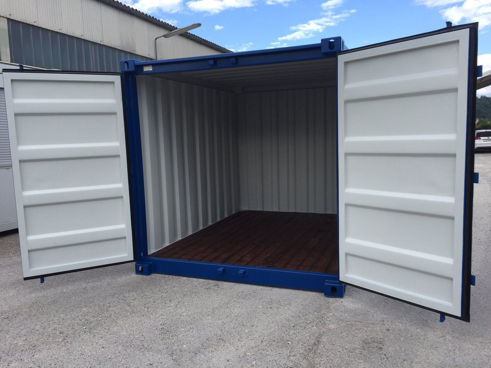 Baucontainer: 9' Lager- oder Materialcontainer! – Neu (gemäss Beschreibung) aus Kradolf von BKSAG 5