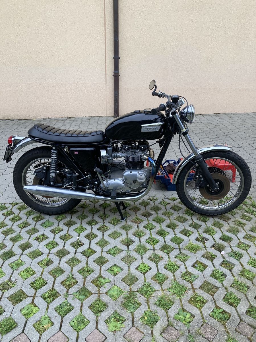 Triumph Route: Triumph T 140 V – Défectueux à Uetikon am SEE par 110tiger