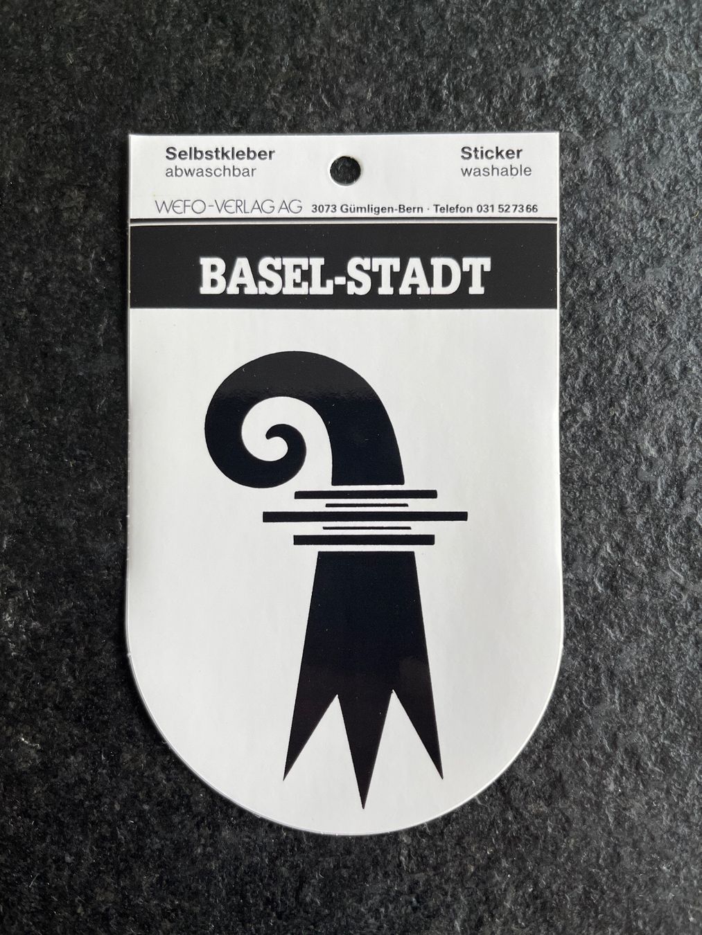 Aufkleber: Wappenkleber Basel Stadt – Neu (gemäss Beschreibung) aus Spiez von Fridu99