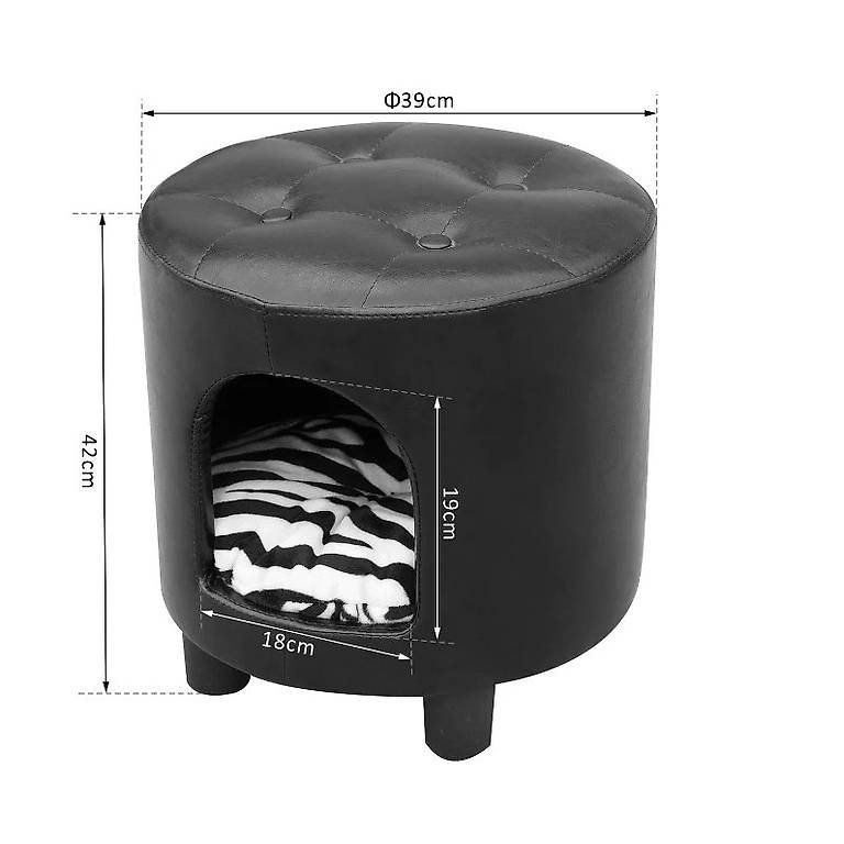 Cucce & Letti: Katzenbett, Katzenhöhle Hocker multifunktional – Nuovo e nell'imballaggio originale da Flawil venduto da vivalacasa 3