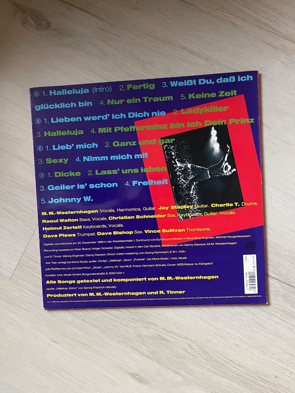 Dischi in vinile: WESTERHAGEN - LIVE – Nuovo (secondo la descrizione) da Brienz BE venduto da MUNI79 2