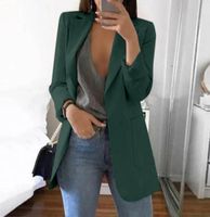 Damen Blazer Dunkelgrün Grösse S neu