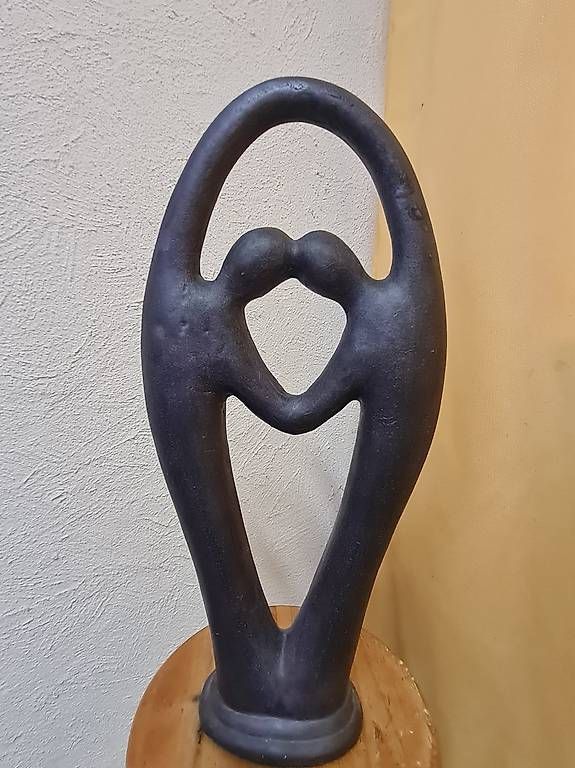 Sculture & Statue: Paarfigur aus Ton – Nuovo e nell'imballaggio originale da Kriens venduto da LotusOase 1