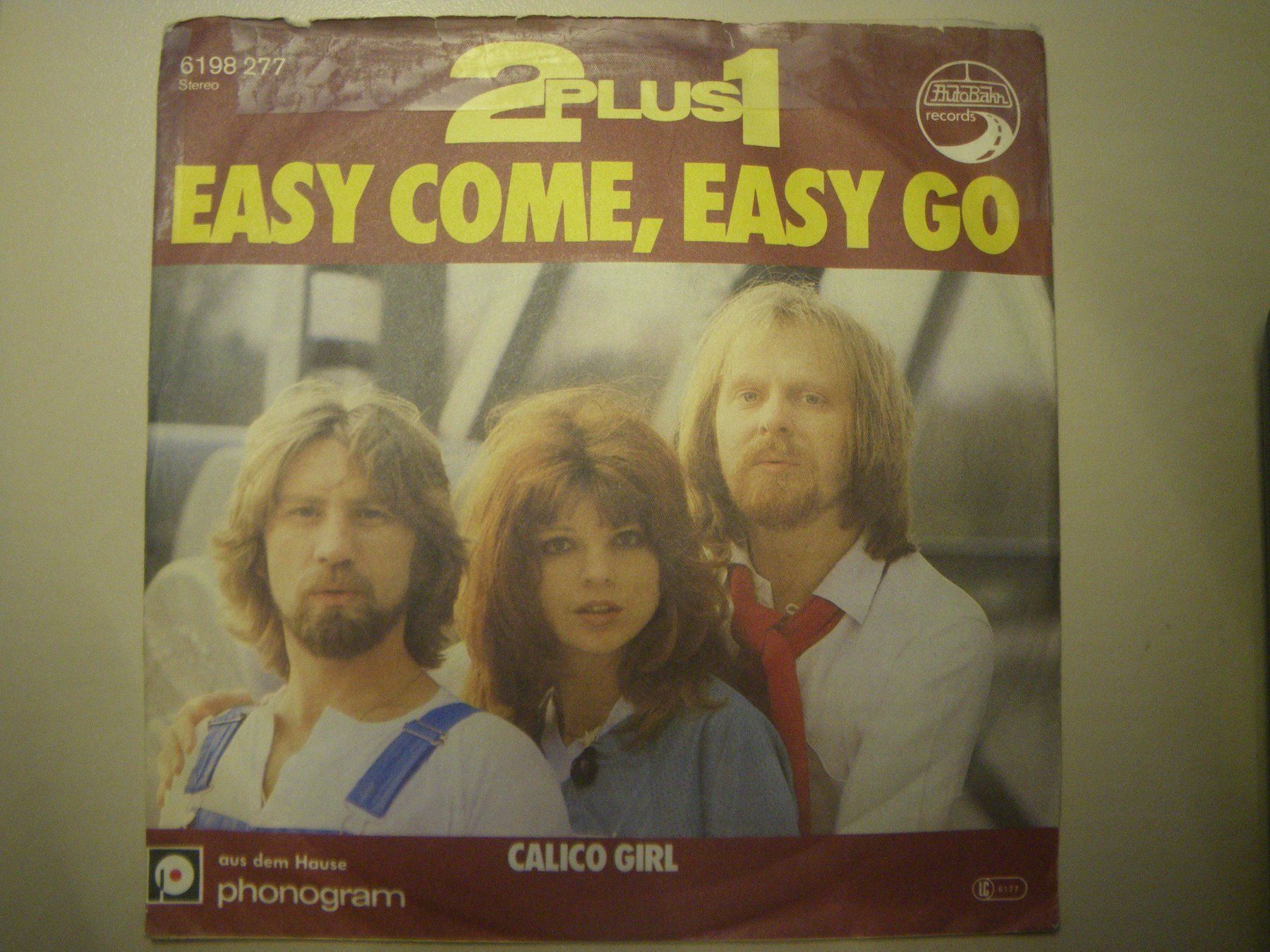 Schallplatten: Vinyl Single 2plus1 - Easy Gome, Easy Go – Gebraucht aus Langenthal von Modo39