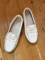 Tods White Loafer Shoe