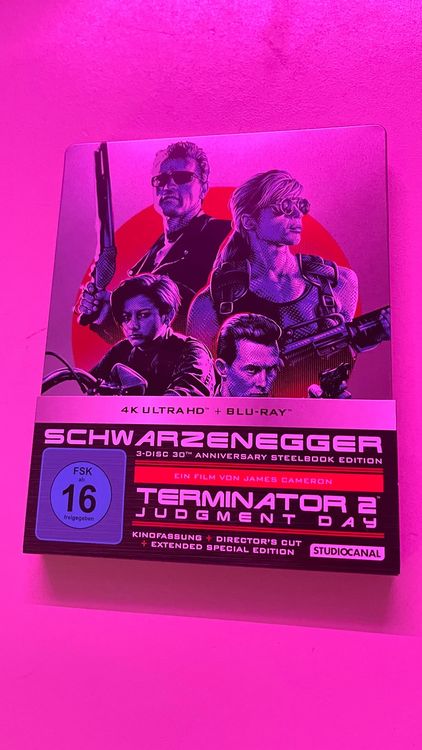 Terminator 2 uhd 4k ultra hd judgment day steelbook selten (Gebraucht ...