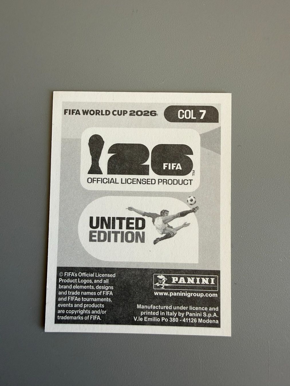 Panini Cartes à collectionner: Panini Johan Mojica COL7 – D'occasion à Liebefeld par Ronaldo-1996 1