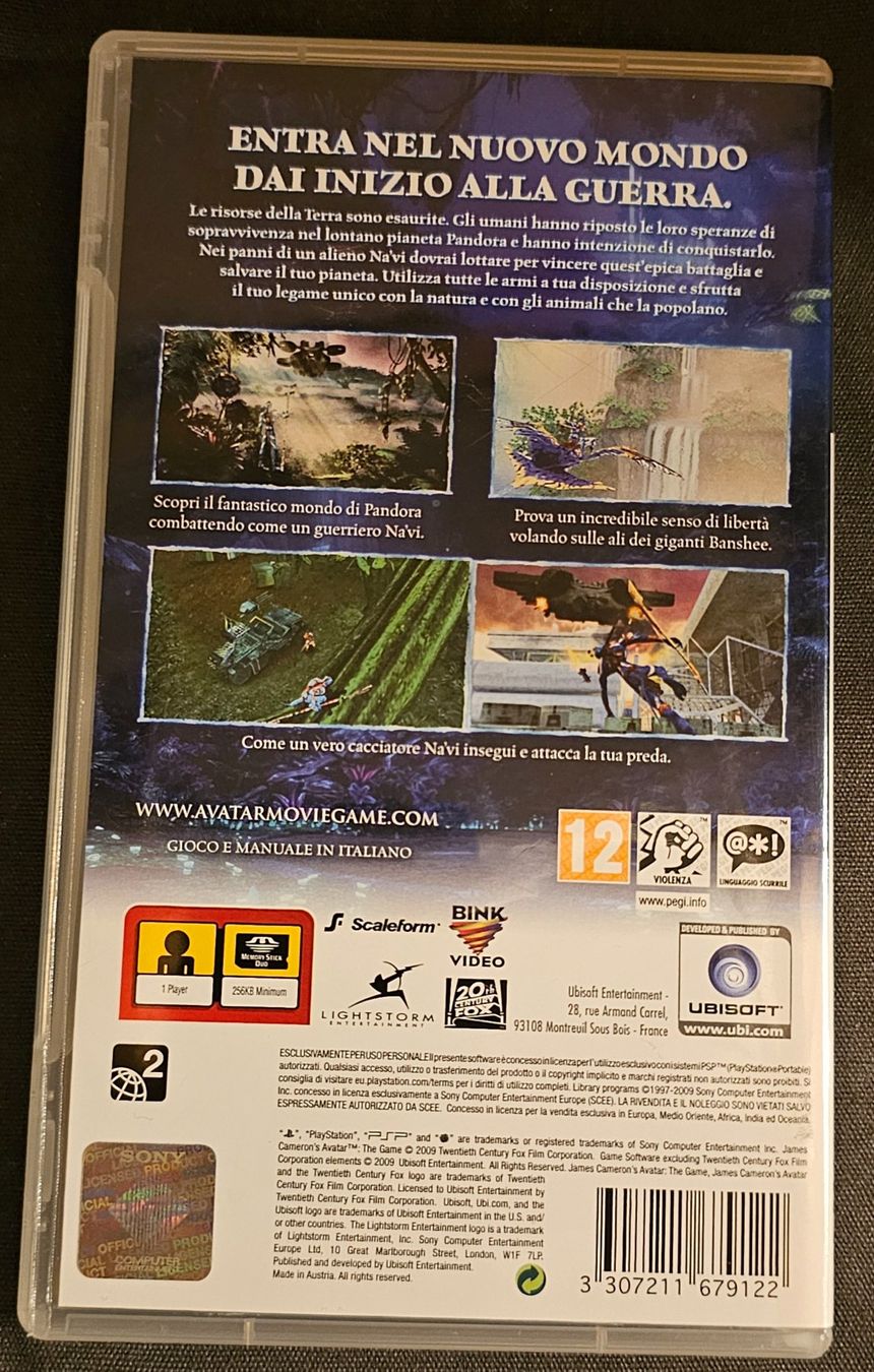 Sony Giochi: PSP Spiel - Avatar il gioco – Usato da La Garde venduto da The_Hammer76 1