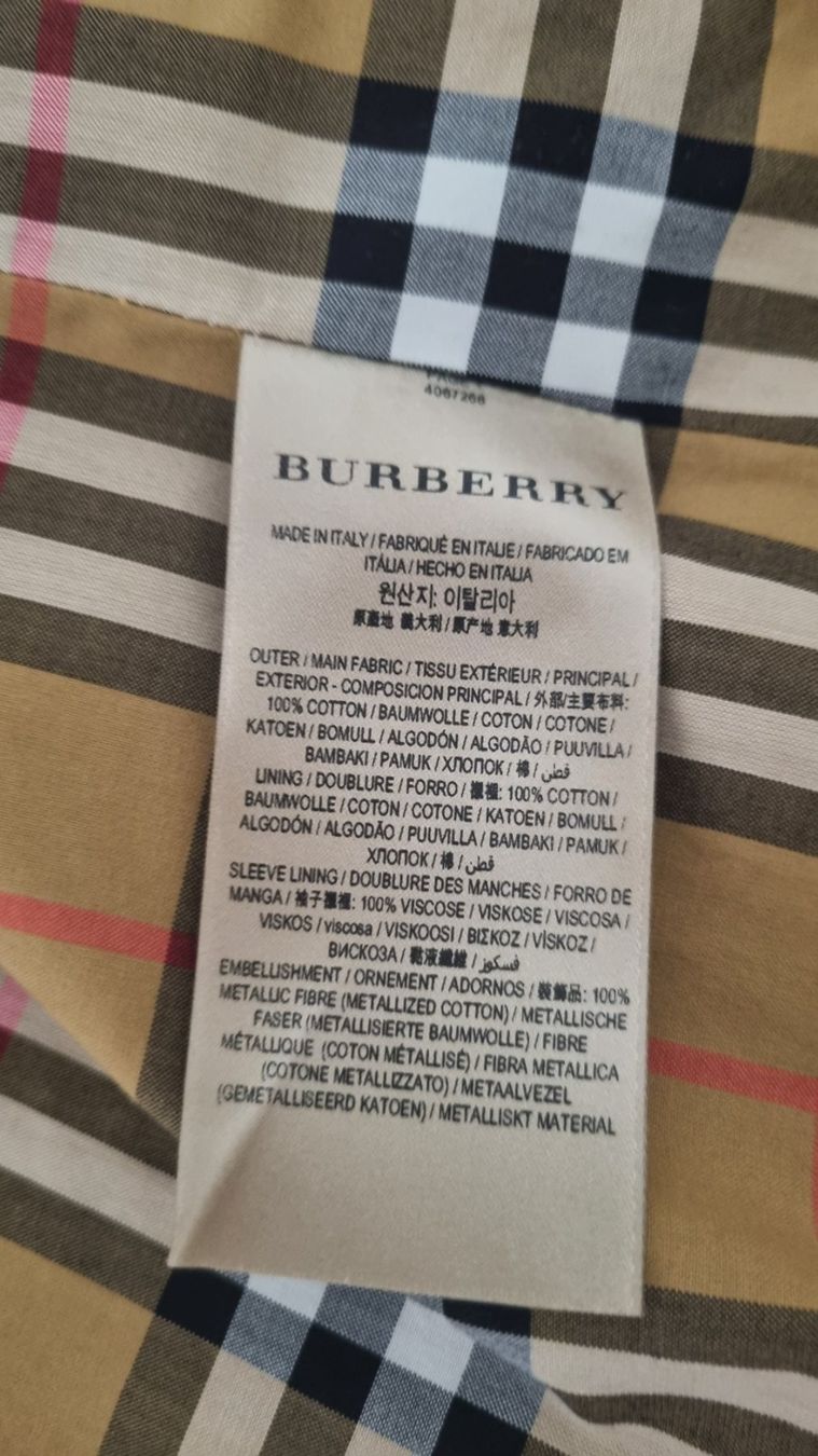 Burberry Mäntel: Exklusiver Luxus Burberry Mantel - Gr. 36 – Neu (gemäss Beschreibung) aus Schneisingen von backstore24 8