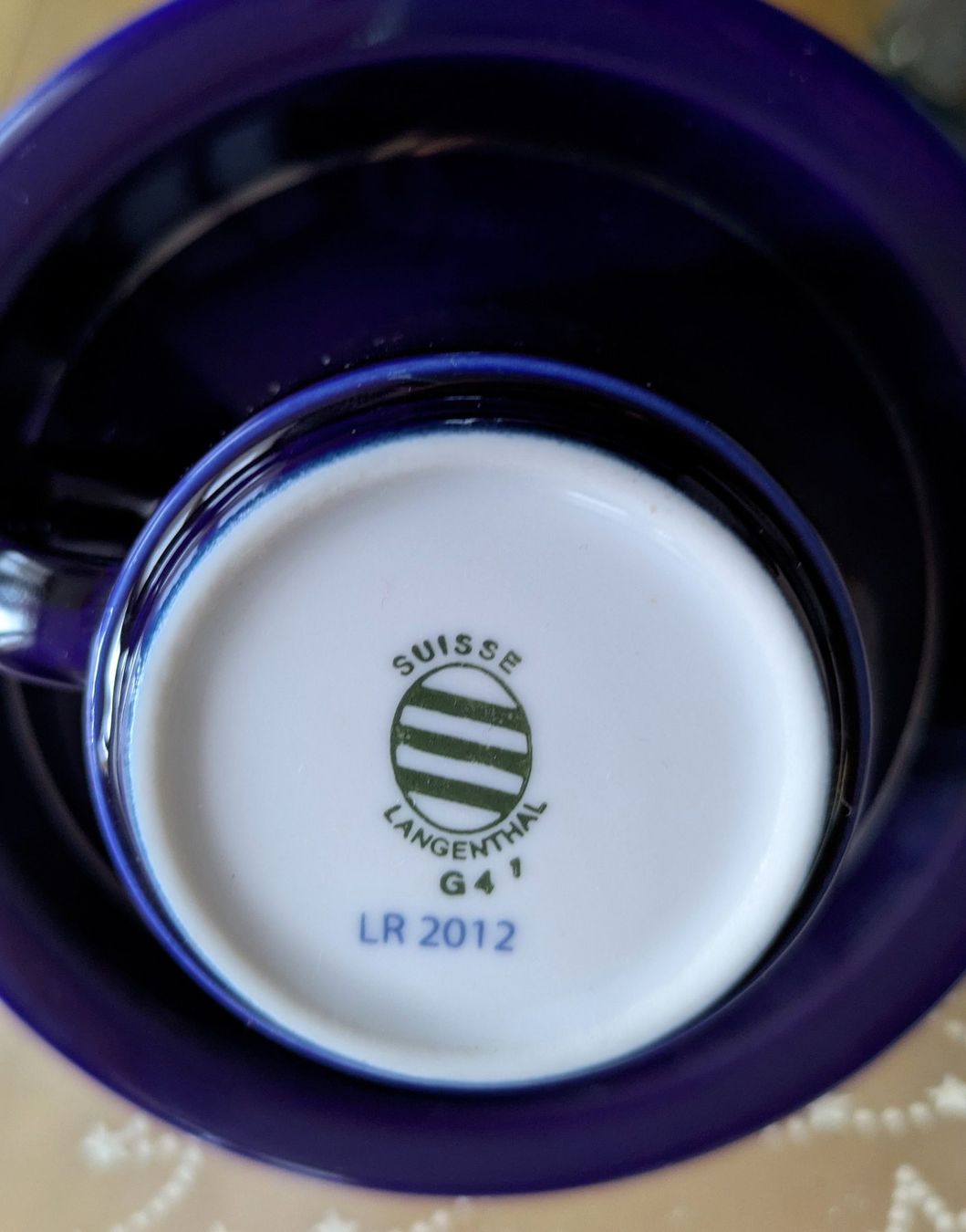 Tazze: Espressotasse mit Unterteller von Langenthal – Usato da Frutigen venduto da Pixele10 2