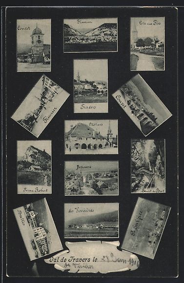 Cartes postales: Travers, Val de Travers, Couset, Fleurie – D'occasion à Berlin par bartko-reher