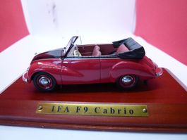 DDR Auto - IFA F9 Cabrio ( 1950-56- DKW )  Atlas Verlag