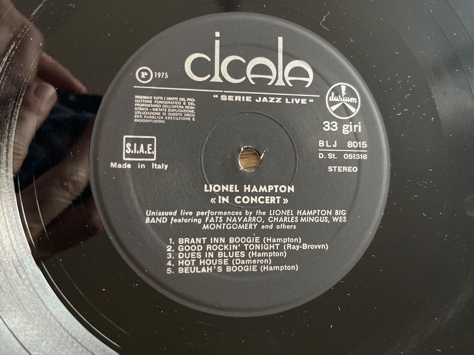 Schallplatten: A90/Lionel Hampton - In Concert - Cicala – Gebraucht aus Frutigen von Philippe_jsp 2