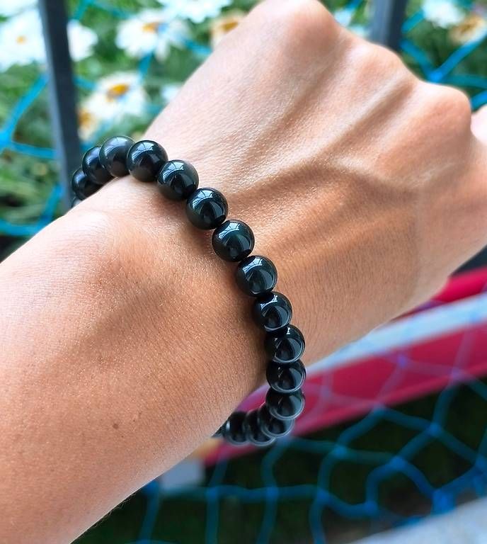 Bracciali & Braccialetti: Bracelet en Obsidienne il Double 8mm – Usato da Ursy venduto da tan_8qdl 3