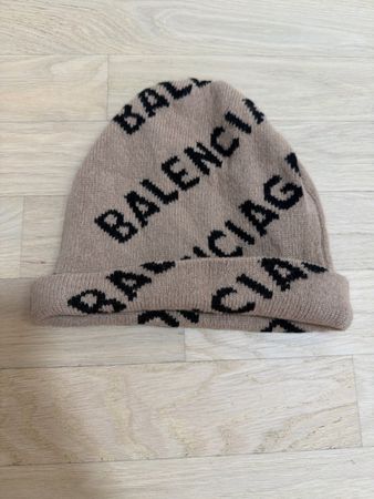 Balenciaga Mütze, Beige/Schwarz, Top Zustand, Onesize
