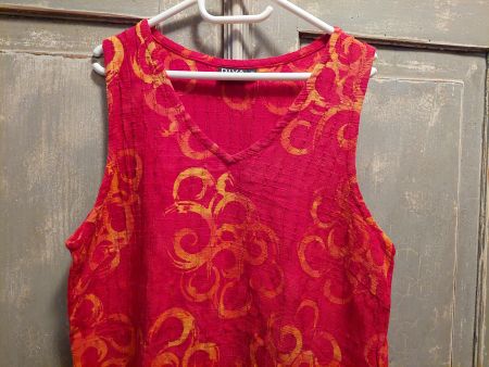 DIVA . Leinen-Mix Top - M