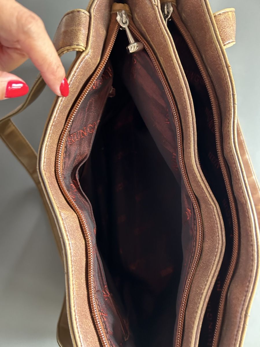 Borse da donna: Sac à main vintage en cuir – Usato da Founex venduto da etswang 4