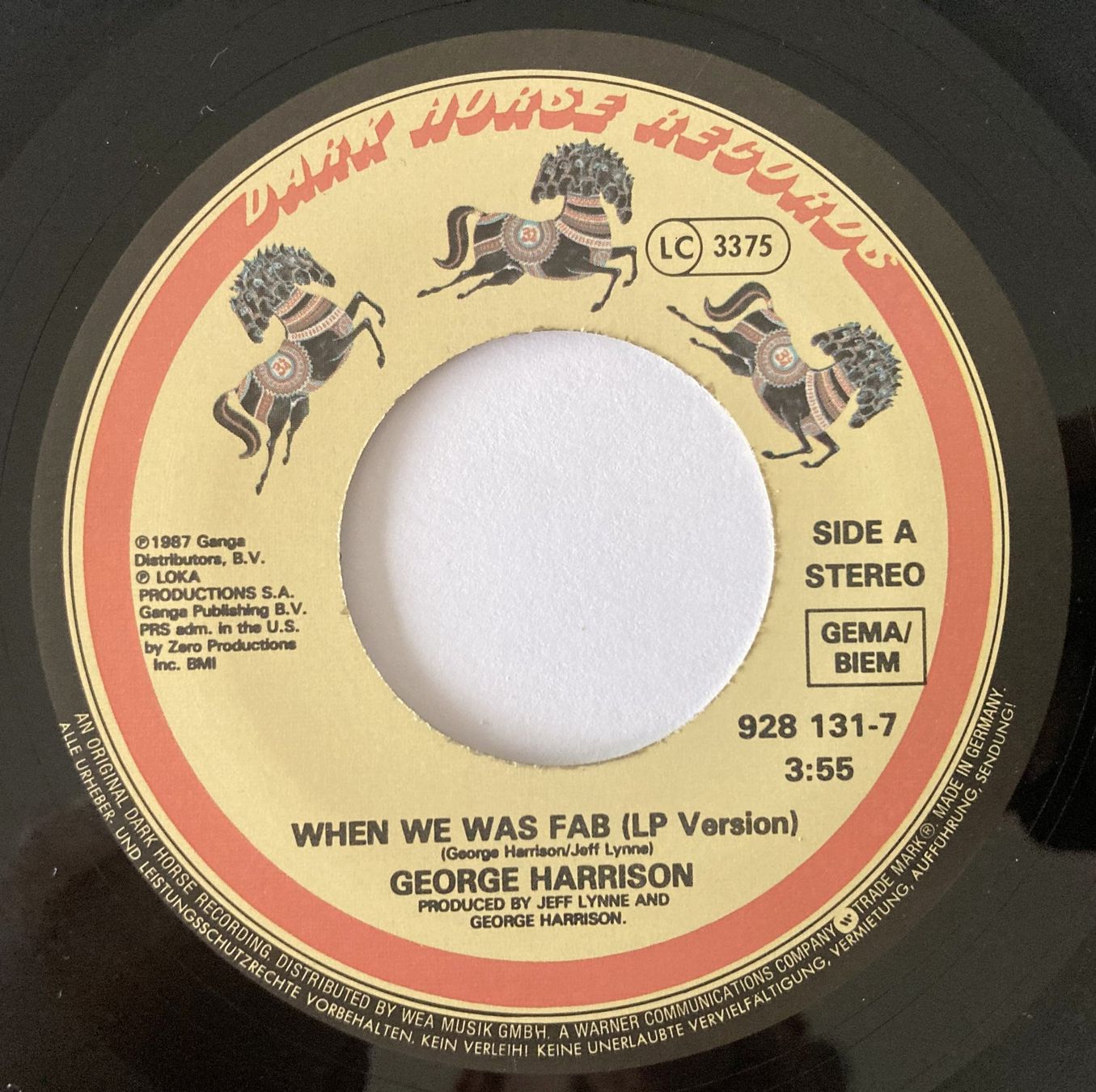 Schallplatten: GEORGE HARRISON - WHEN WE WAS FAB – Gebraucht aus Bottens von hotter-than-hell 2