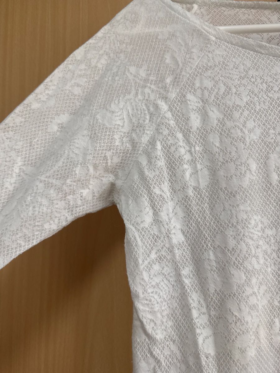 T-Shirts: Weisses Chicorée Damen Langarmshirt Gr. S – Neu (gemäss Beschreibung) aus Thun von Vans_98 1
