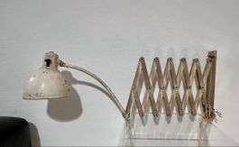 Vintage Scherenlampe Architektenleuchte Industrie Design