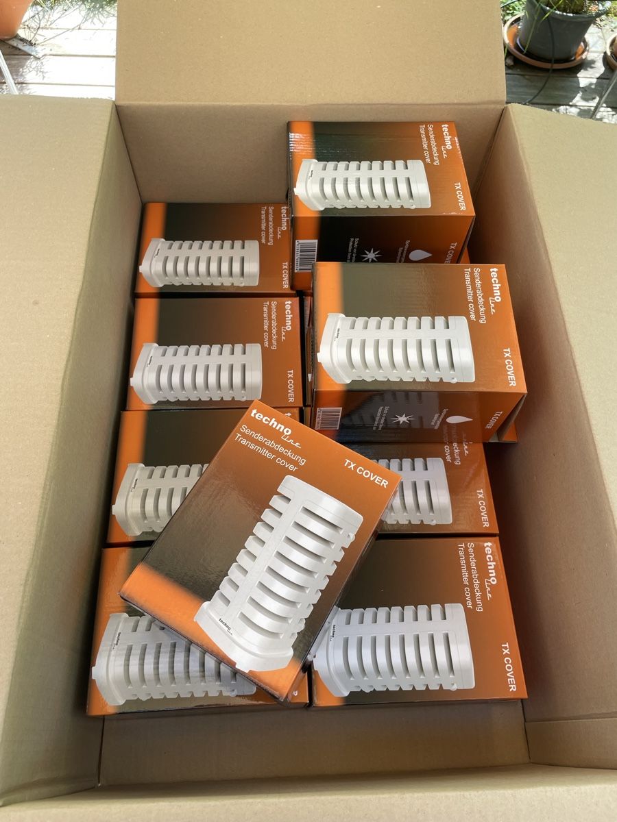 Altro per la casa: 11x Original Technoline TX-COVER Senderabdeckungen – Neu – Nuovo e nell'imballaggio originale da Altnau venduto da 12CH91