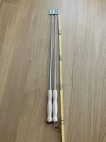 2 Grillgabeln teleskopierbar mit Holzgriff neu