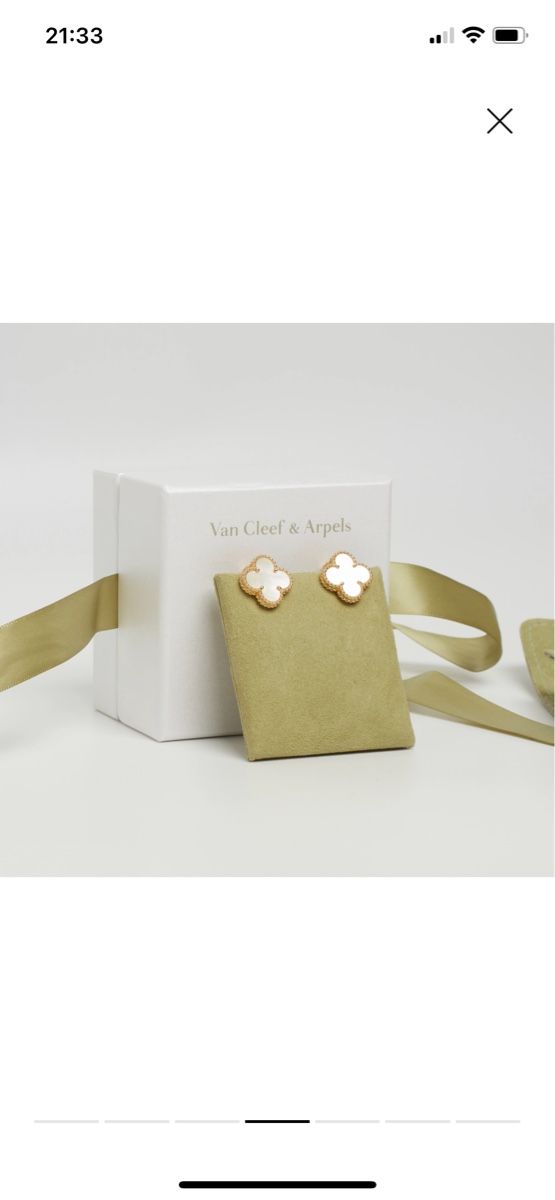 Boucles d'oreille: Van Cleef & Arpels Alhambra Ohringe – Neuf (Voir description) à Fruthwilen par Mariya13 6