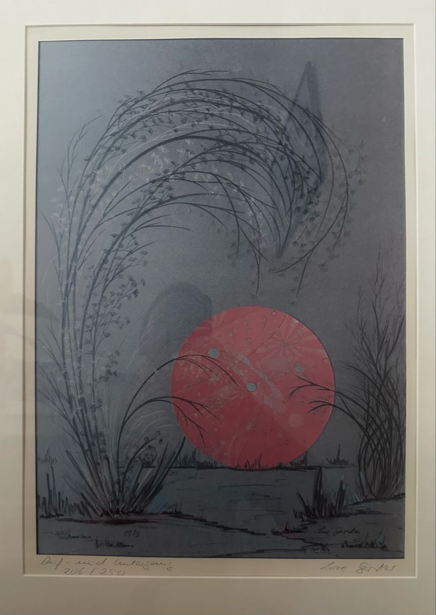 Grafica & Litografie: Original Lithografie Lore Genter 1978 206/250 – Usato da Bettwiesen venduto da bos_6pkg 2