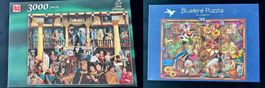 🧩 2 Puzzle 3000 pièces – Bluebird & Jumbo – Grand format